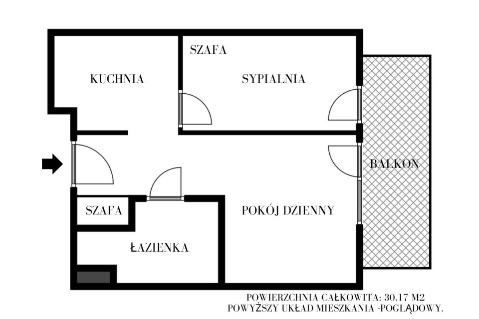 2 pokoje na pierwszym piętrze, Moderna Osiedle Lazurowe